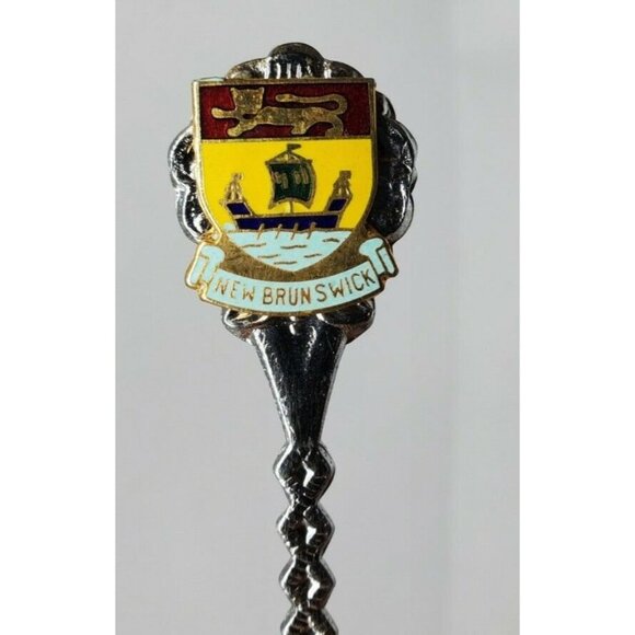 New Brunswick Mini Collectors Vintage Silver Rare Spoon Home Décor - Picture 7 of 9